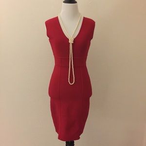 BCBGMAXAZRIA Makena Bandage Dress